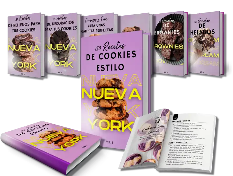 150 Recetas de galletas rellenas + 6 bonos